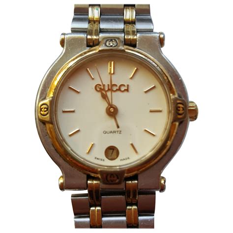 vintage gucci quartz womens watch|Gucci quartz watch women's vintage.